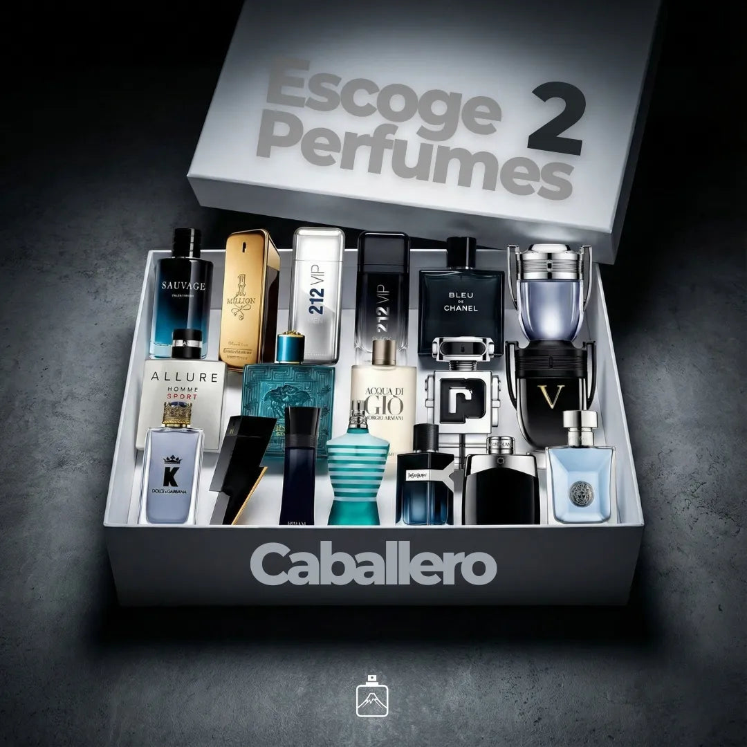 Arma Tu Pack x2: Escoge 2 Perfumes de Caballero
