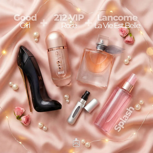Pack x3: Good Girl + 212 VIP Rosé + La Vie Est Belle