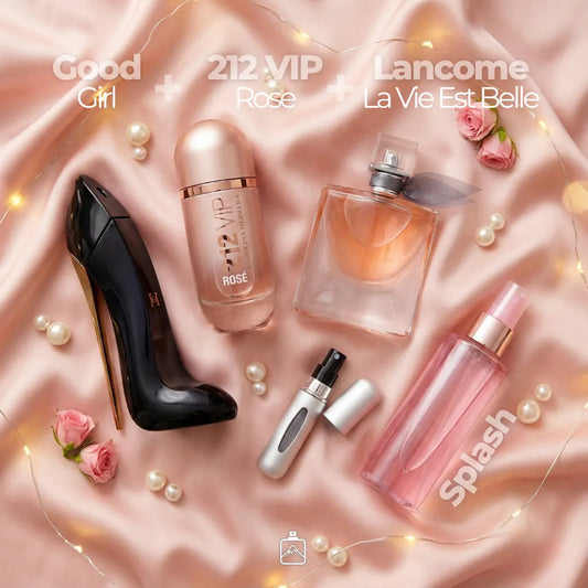 Pack x3: Good Girl + 212 VIP Rosé + La Vie Est Belle
