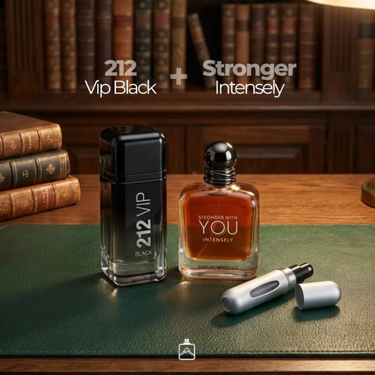 Pack x2: 212 VIP Black + Stronger With You Intensely