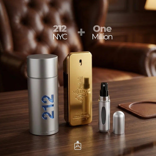 Pack x2: 212 NYC Men + One Million