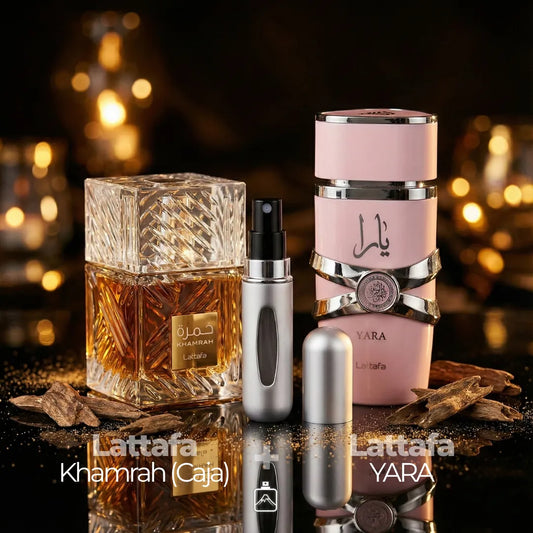 Pack Pareja: Khamrah (Caja) + Yara (Él y Ella)