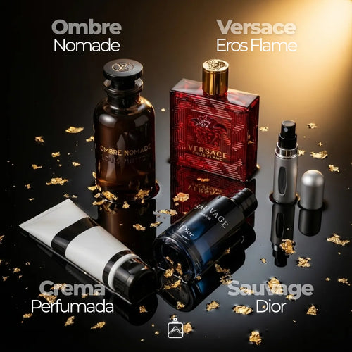 Pack x3 + Crema: Ombre Nomade + Eros Flame + Sauvage
