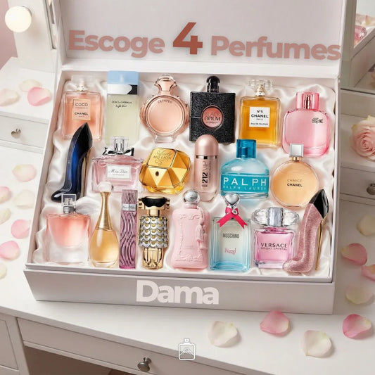 Arma Tu Pack x4: Escoge 4 Perfumes de Dama