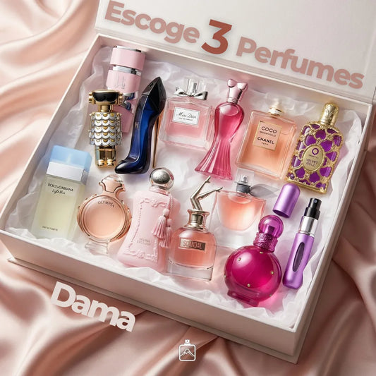 Arma Tu Pack x3: Escoge 3 Perfumes de Dama