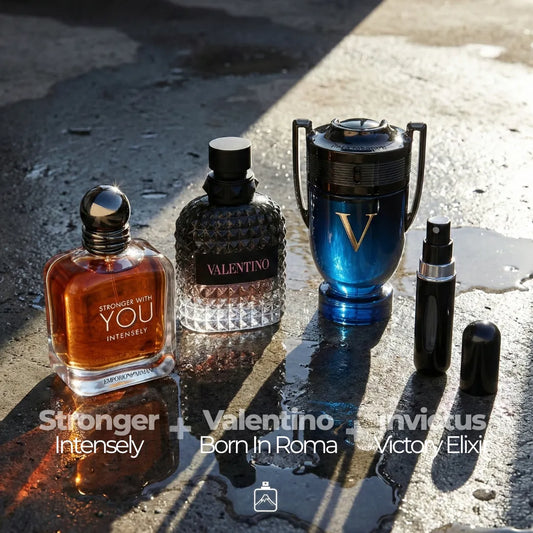 Pack x3: Stronger With You + Valentino + Invictus Elixir