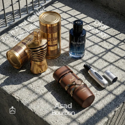 Pack x3: JPG Elixir (Lata) + Sauvage + Lattafa Asad