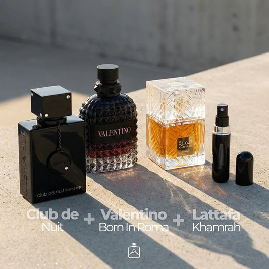 Pack x3: Valentino + Club de Nuit + Khamrah