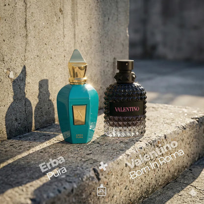 Pack x2: Erba Pura + Valentino Born in Roma