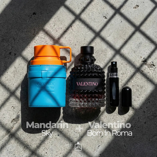 Pack x2: Mandarin Sky + Valentino Intense