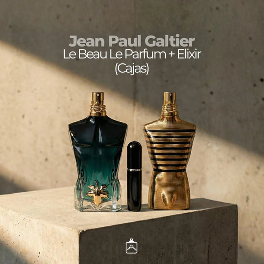 Pack: JPG Elixir + Le Beau Le Parfum (Cajas)