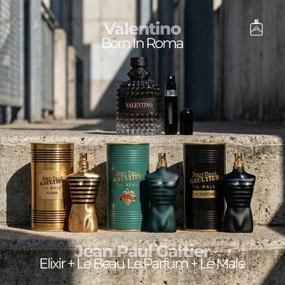 Pack x4: Valentino + Trilogía JPG (3 Latas)